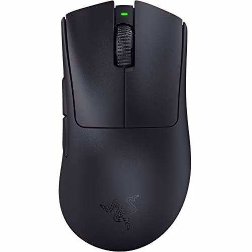 Razer DeathAdder Essential - Mouse da gioco essenziale con sensore ottico da 6.400 DPI - Mouse da gioco essenziale con sensore ottico da 6.400 DPI (Forma ergonomica,5 pulsanti hyperesponse) Nero