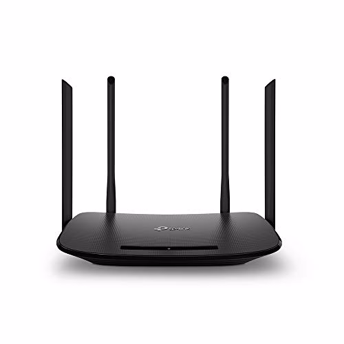 TP-Link VR300 Archer Modem Router VDSL FTTC FTTS ADSL fino a 100Mbps, Wi-Fi AC1200 Dual Band, Nero