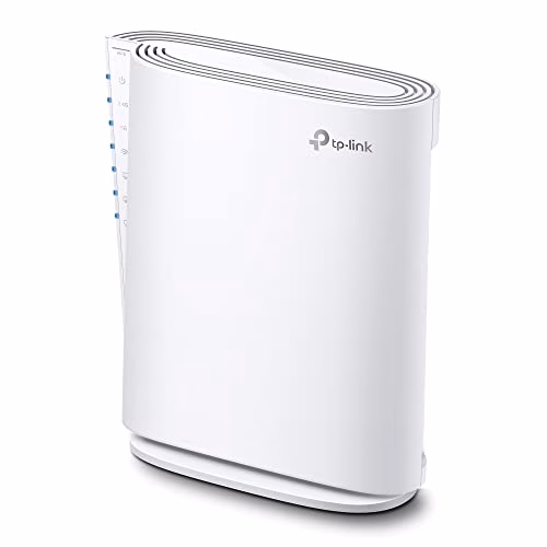 TP-Link RE900XD Ripetitore WiFi 6 AX6000Mbps Doppia Banda, 160MHz, 2,5 Gigabit Porta, Amplificatore Mesh WiFi Extender, Ripetitore WiFi Potente Per Casa, Access Point, MU-MIMO, Da Tavolo o Da Parete