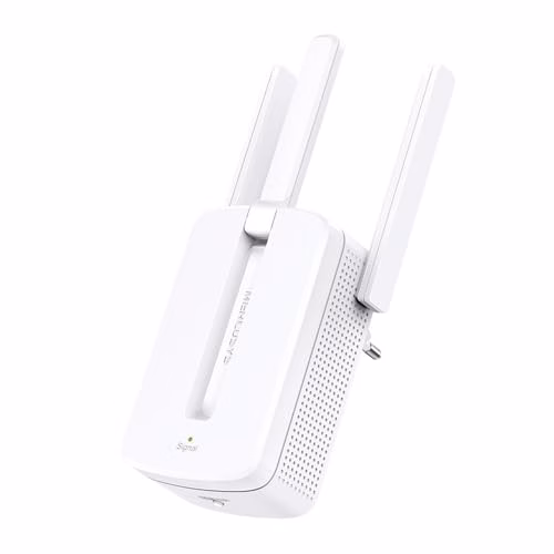 Mercusys TP-Link MW300RE Ripetitore Wireless Wifi Extender e Access Point, Velocità Single Band 300 Mbps, Tre Antenne Esterne, Tecnologia Mimo, Potenzia Copertura Wi-Fi