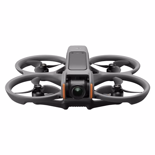 DJI Avata 2 (drone singolo), Drone FPV con fotocamera 4K, Voli immersivi, Paraeliche integrati, 360 semplificati, FOV da 155°, Compatibile con RC Motion 3, Drone con fotocamera per contenuti in POV
