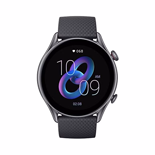 Amazfit GTR 3 Pro Smartwatch Orologio Intelligente Alexa Integrato, AMOLED da 1.45”, 150 Modalità di Allenamento con GPS, 5 ATM Impermeabile, Monitor del Sonno, SpO2, Durata Batteria di 12 Giorni