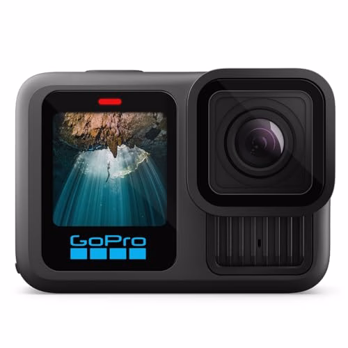 GoPro HERO13 - Action camera impermeabile con video 5.3K60, foto da 27 MP + compatibilità con obiettivi serie HB
