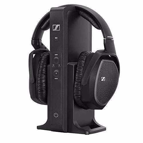 Sennheiser RS 175-U, Cuffia Wireless Tecnologia Digitale, Over-Ear, Nero