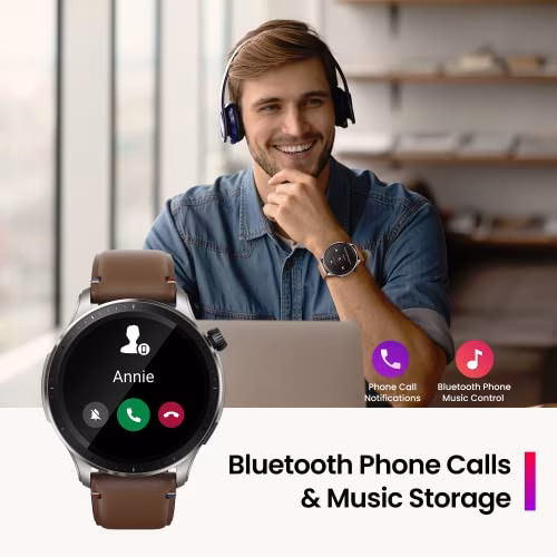 Amazfit GTR 4 Smartwatch Orologio Intelligente, Dual Band GPS, 6 Posizioni Satellitari, 150 modalità Sportive, Riproduzione di Musica, Telefonate Bluetooth, Alexa, AMOLED, SpO2, Cardiofrequenzimetro