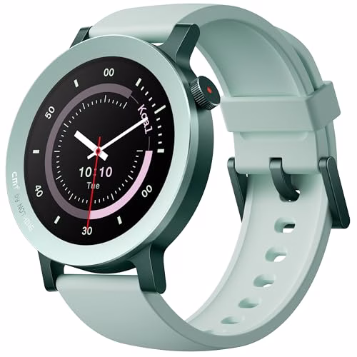 CMF Watch 3 Pro – Smartwatch con Display AMOLED da 1,43", 13 giorni di autonomia, Dual-band GPS integrato, chiamate Bluetooth e monitoraggio della frequenza cardiaca – Verde Chiaro