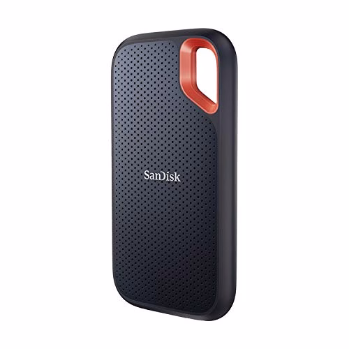 SanDisk Extreme SSD NVMe Portatile, USB-C, Velocità Di Lettura Fino A 1.050 MB/s E Di Scrittura Fino A 1.000 MB/s, Nero