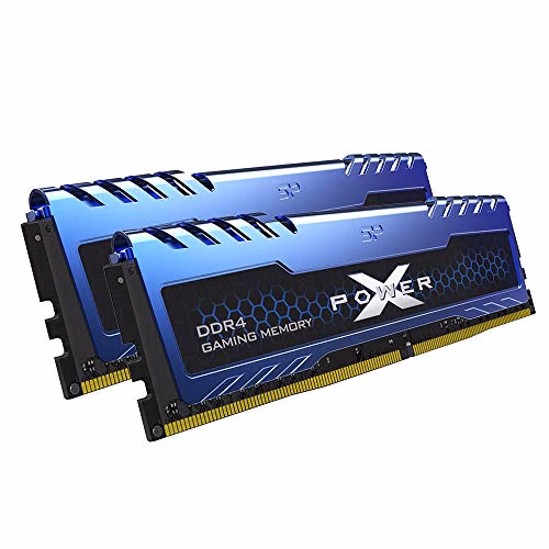 SP Silicon Power 16 GB (8 GBx2) XPOWER Turbine Gaming DDR4 3200 MHz (PC4 25600) 288 Pin CL16 1,35 V UDIMM Desktop Memory Module - Bassa Tensione